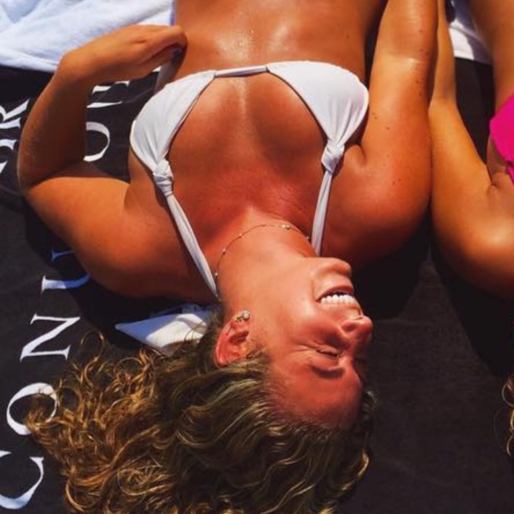ACACIA WHITE Bikini top